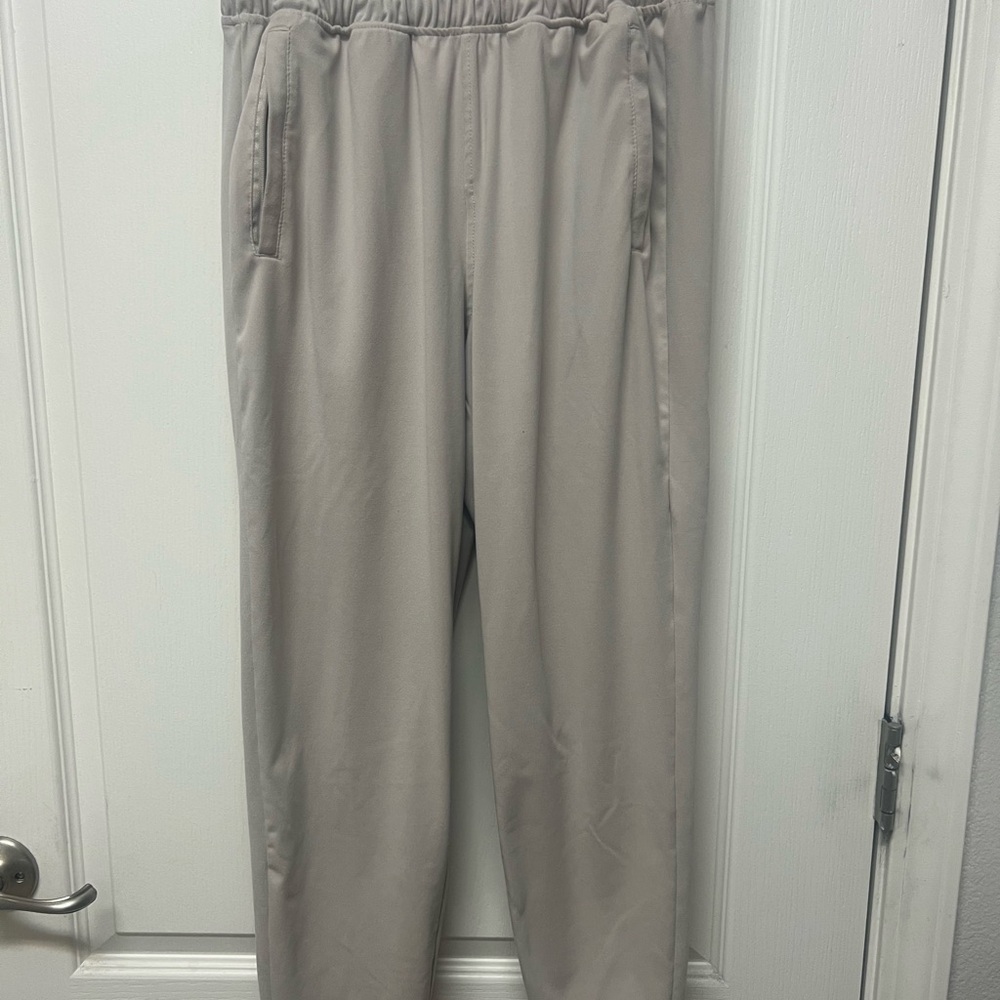 Yogalicious Cream Sweatpants Relaxed Fit Joggers
